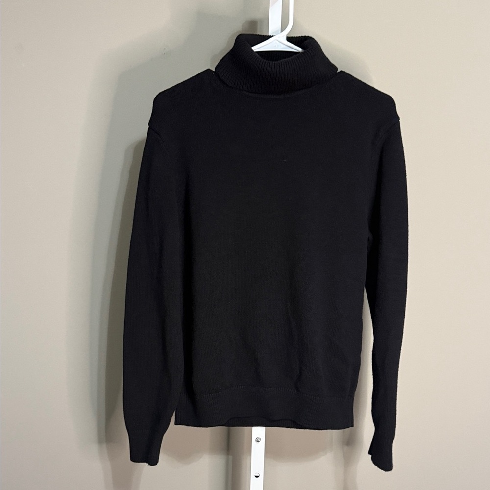 Michael Kors Black Turtleneck Sweater Women's XL Classic Minimalist‎ Chic